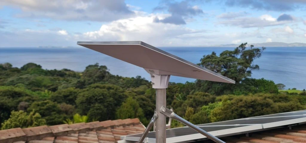 Starlink satellite dish installation on Perth home